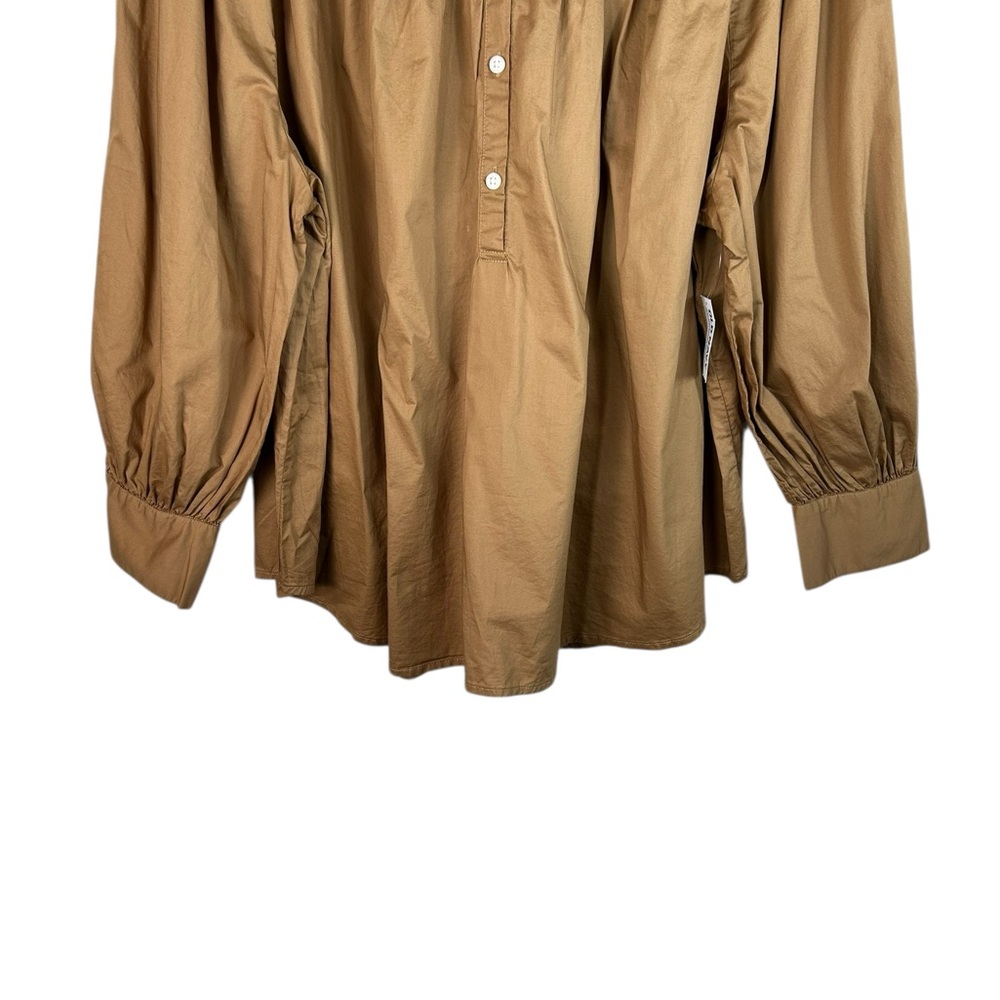 Old Navy Women's Brown Button-Up Blouse - Picture 3 of 9